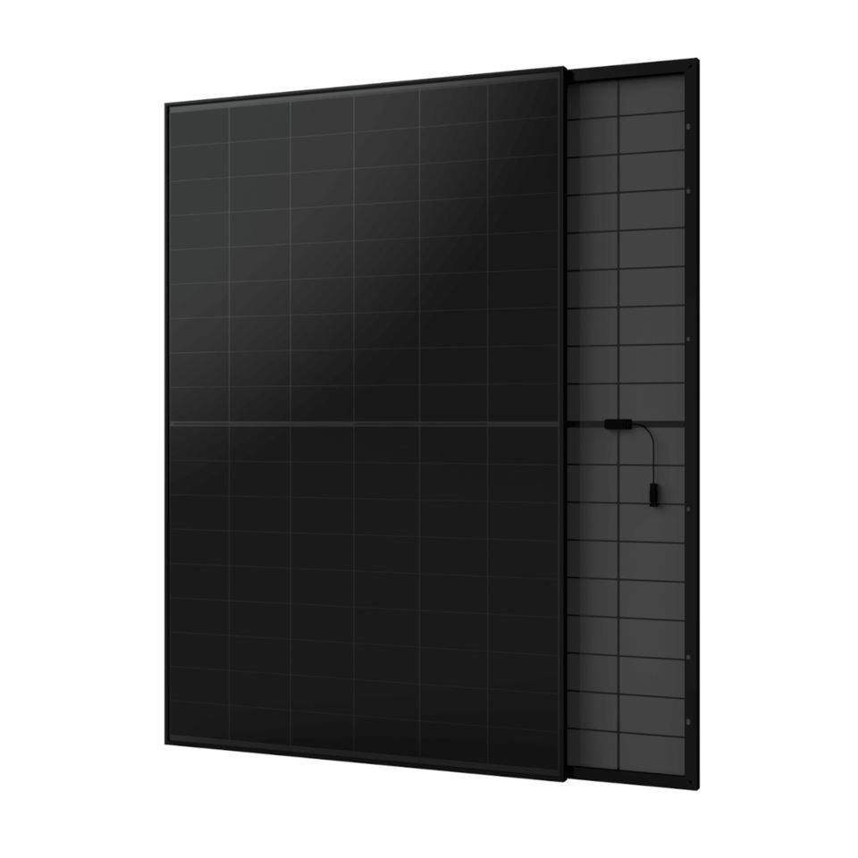 Panou fotovoltaic AIKO 450 W - Eficienta 23%AIKO-A450-MAH54Db N-TYPE ABC  - Full Black Double Glass - LA COMANDA - Nectaria Solar